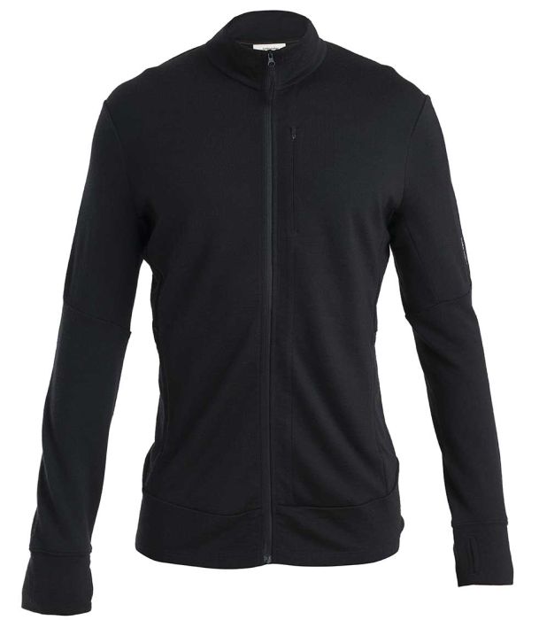 Quantum IV LS Zip Men uldtrøje