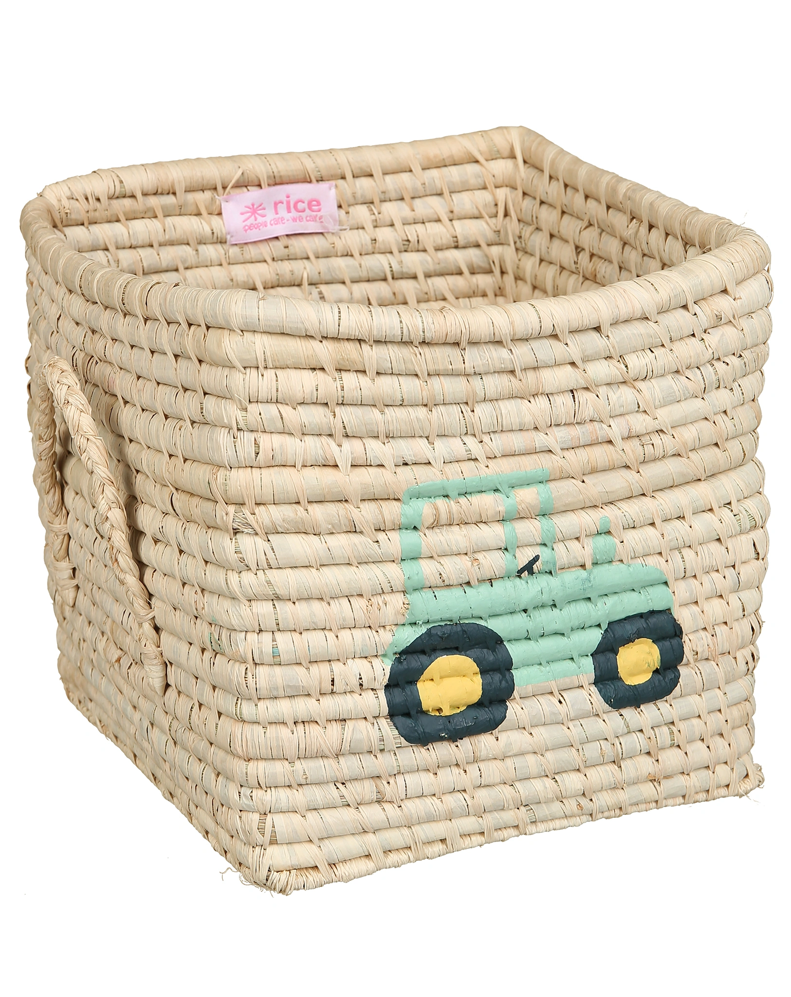 Raffia-Korb RICE TRAKTOR in natur