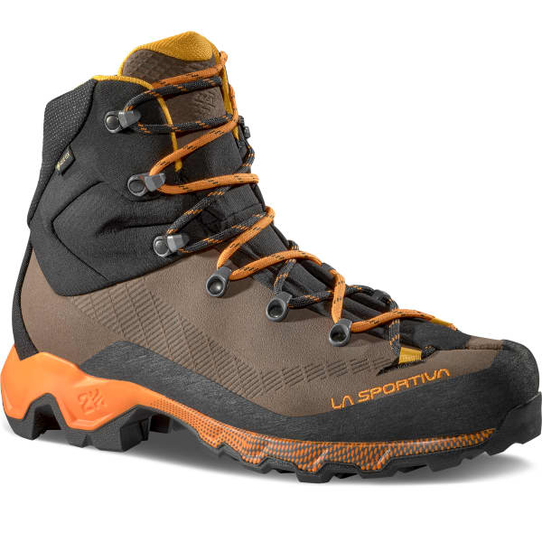 Chaussure de randonnée haute LA SPORTIVA AEQUILIBRIUM TREK GORE-TEX CHOCOLATE/PAPAYA
