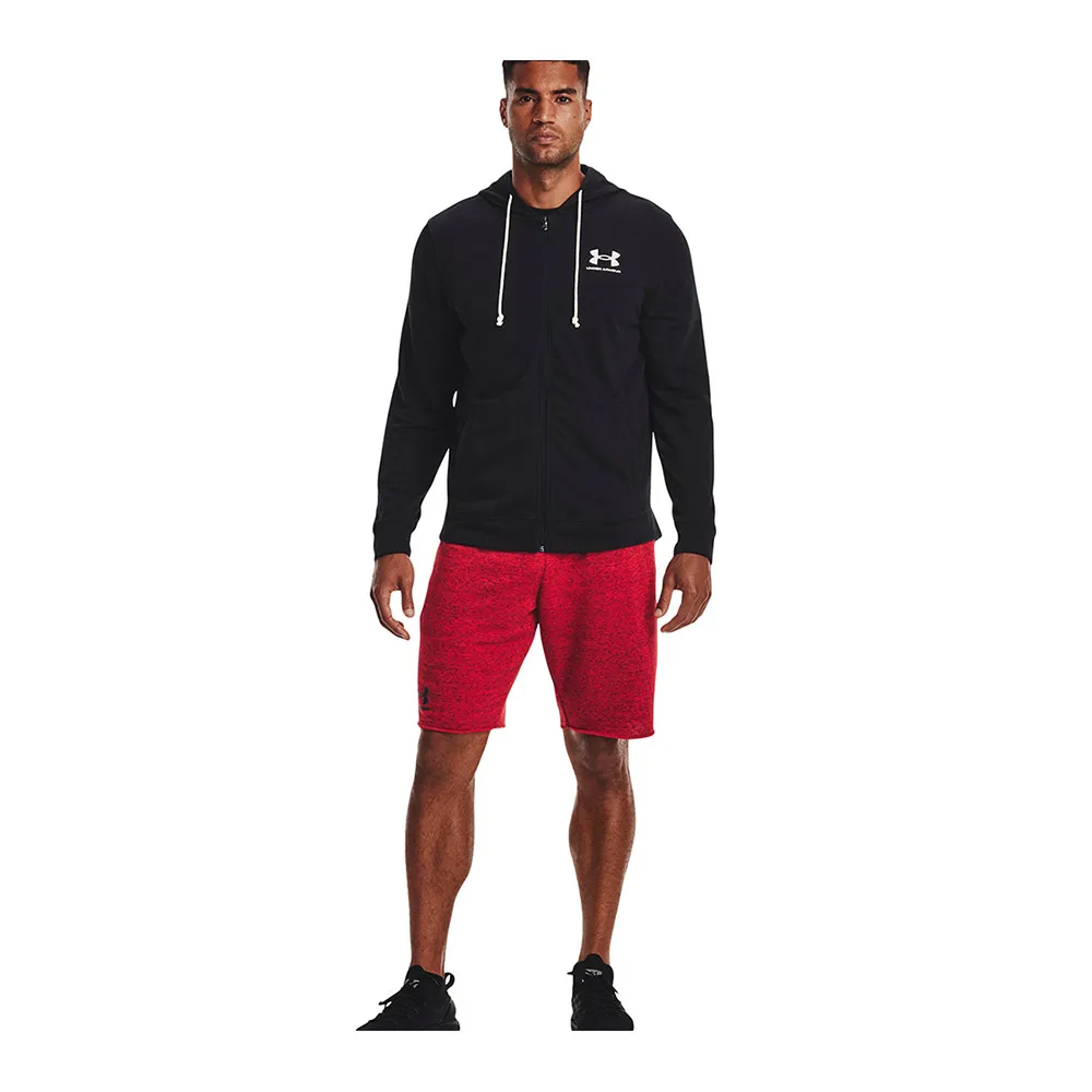 Under Armour UA RIVAL TERRY - Sweat Homme black/onyx white
