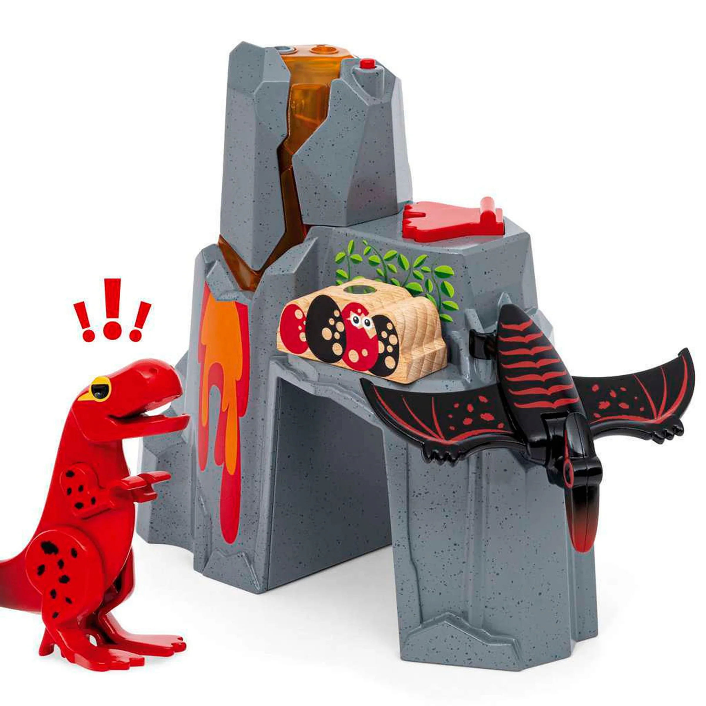 BRIO Dinosaurier-Vulkan mit Ausbruchsfunktion