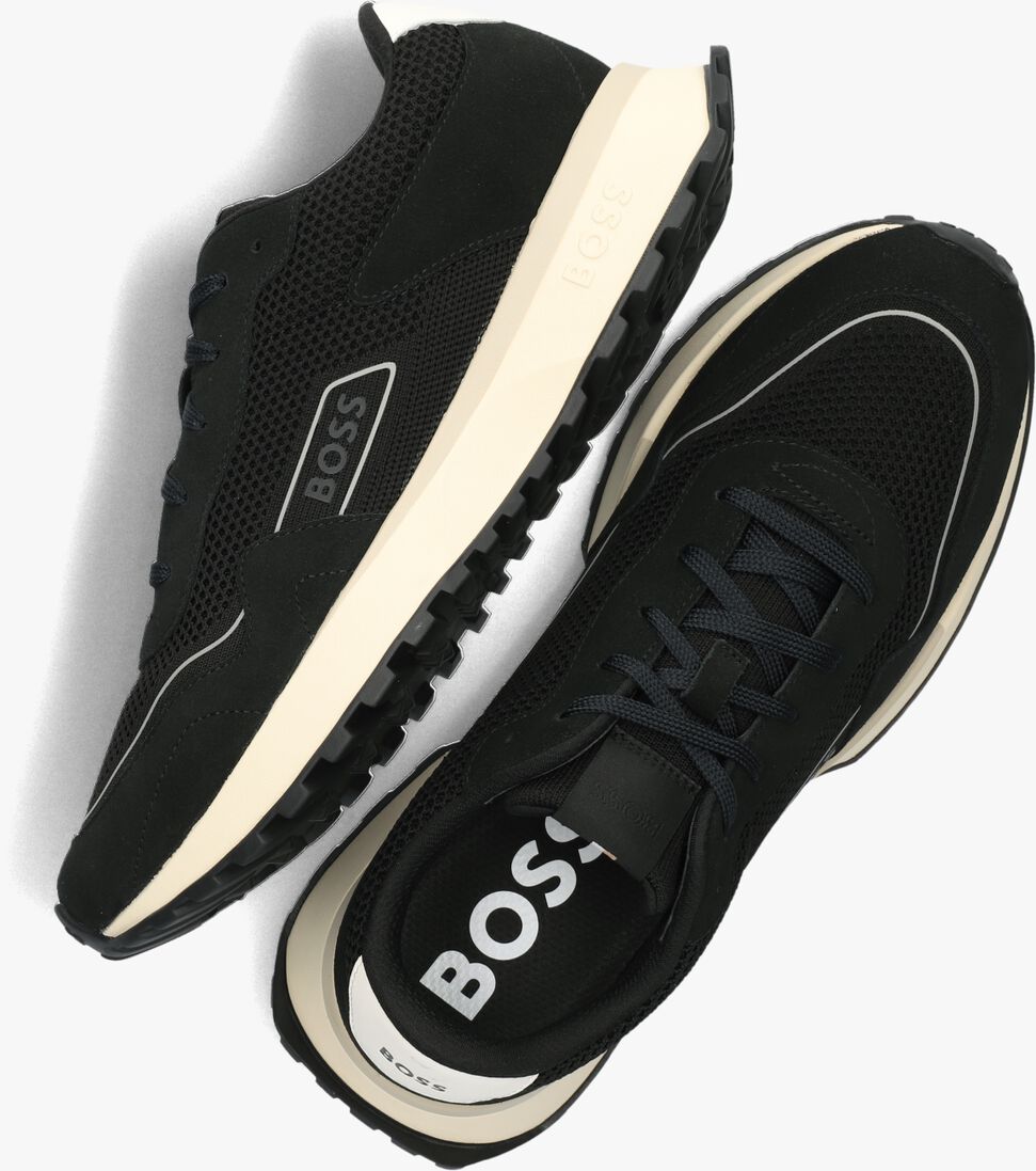BOSS zwarte boss lage sneakers jonah_runn