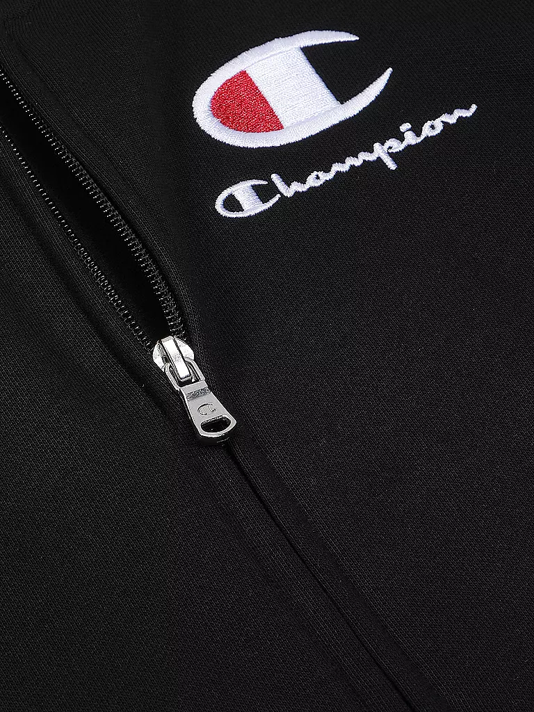 CHAMPION Jungen Sweatjacke schwarz