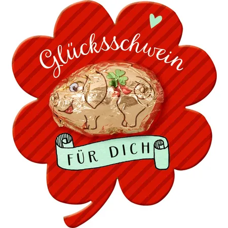 Die Spiegelburg Schoko-Glücksschwein - Viel Glück