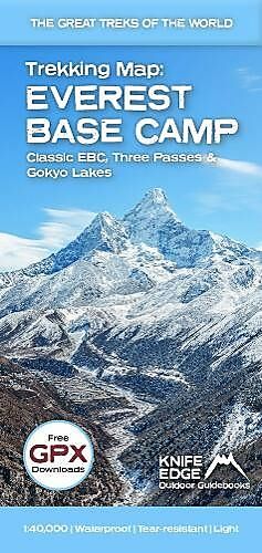 EVEREST BASE CAMP TREKKING MAP