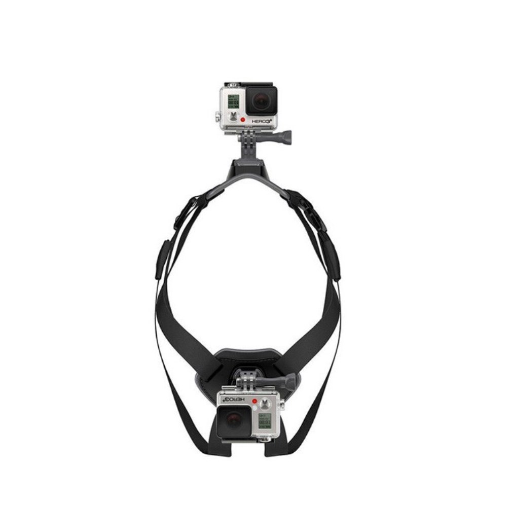 Dual Hundegeschirr Brust Gurt Kamerahalterung für GoPro