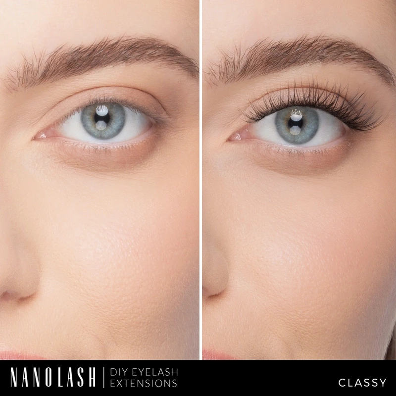 Nanolash DIY Eyelash Extensions Starter Kit - Classy