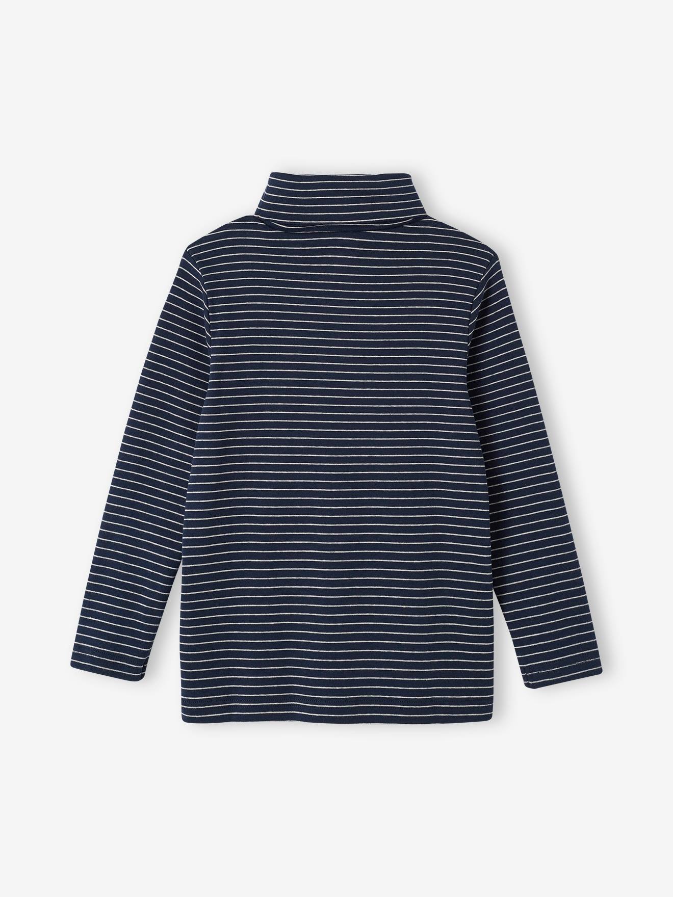 Conjunto de 3 camisetas de gola alta para meninos, verde inglês.