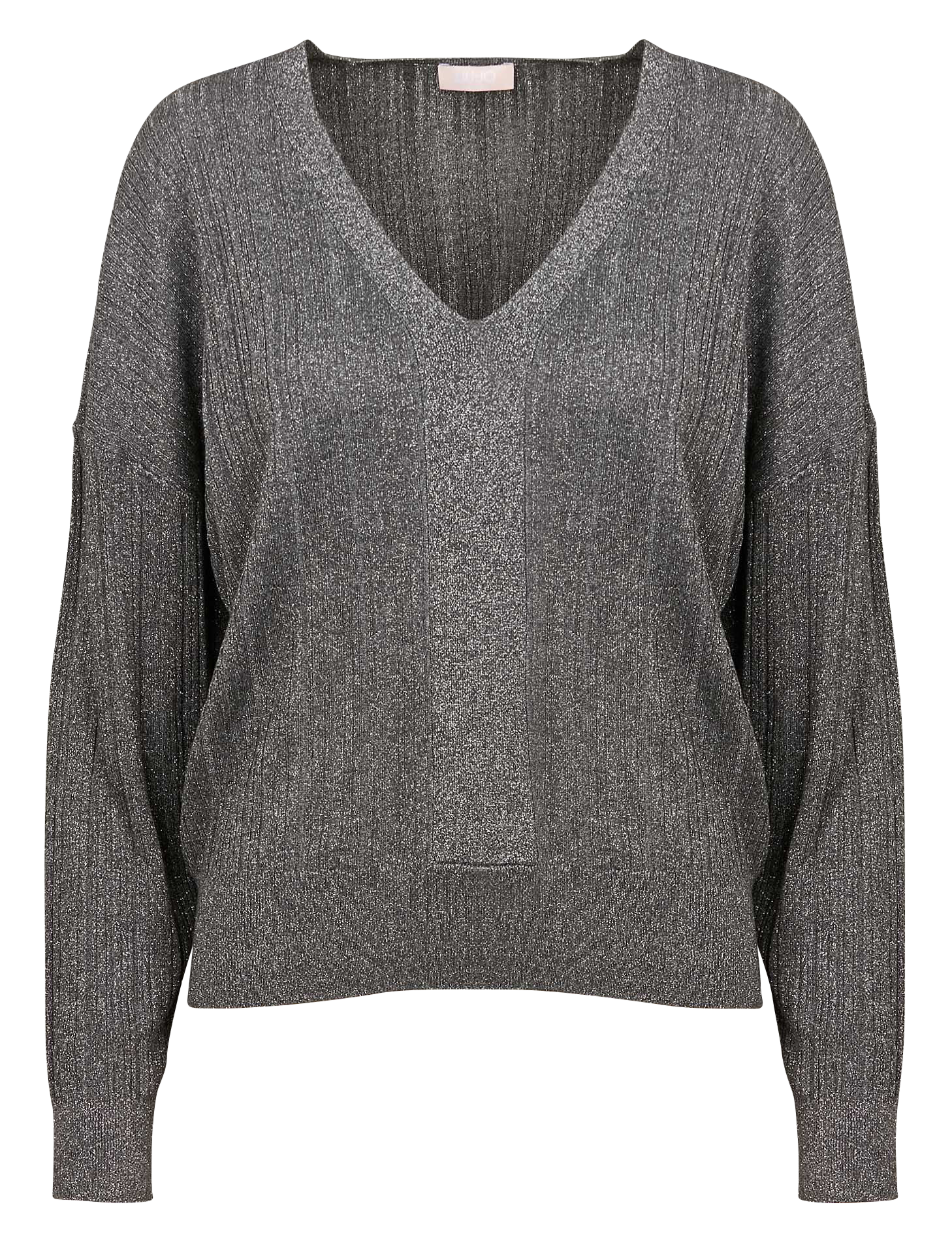 Pull col V| Gris