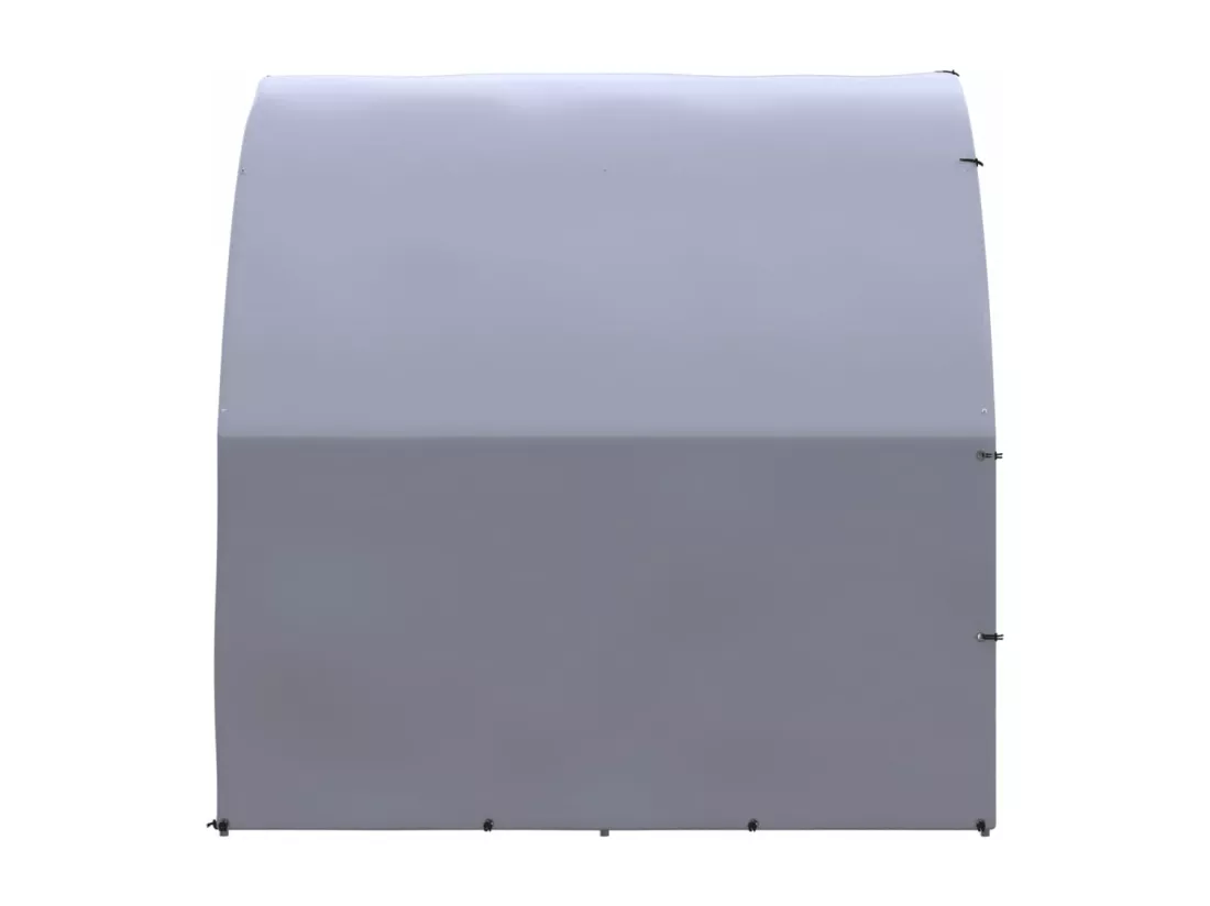 Poulailler d'extérieur 3x6x2 m Acier galvanisé