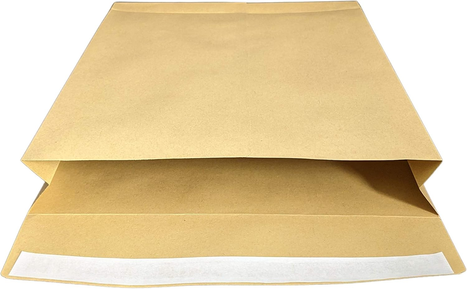 (25er Set) B4 Couverts Hochformat Brief Umschläge mit Haftstreifen Façon ohne Fenster 140g/m² - Braun