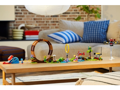 LEGO Sonics Green Hill Zone loopinguitdaging (76994)