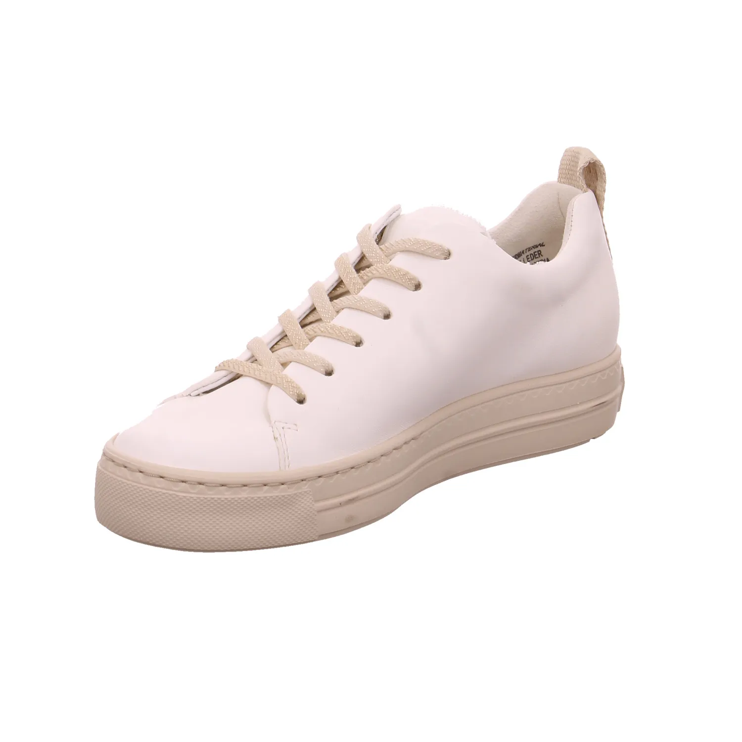 PAUL GREEN Sneaker Offwhite Leder