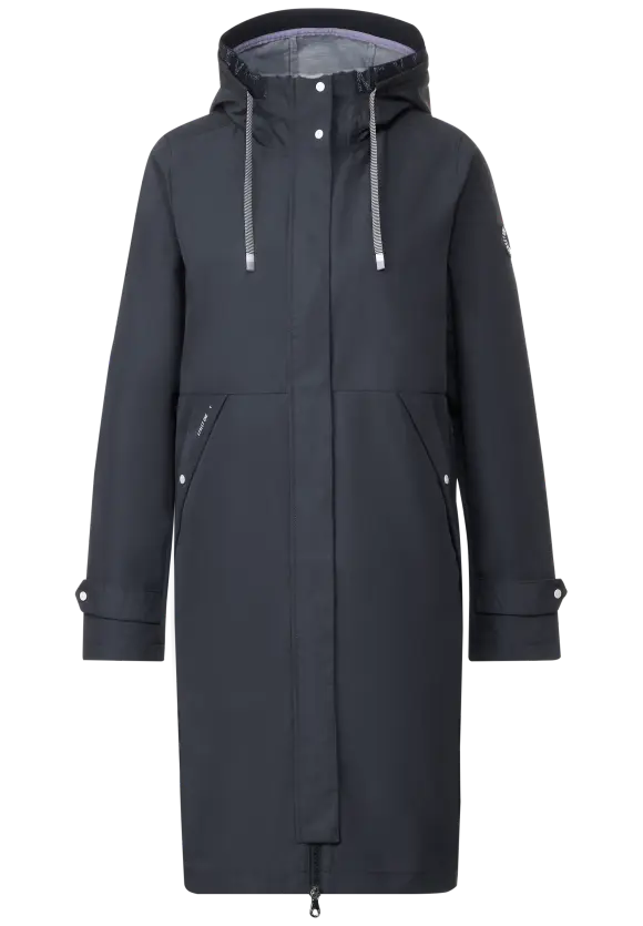 Doubleface Teflon Parka - gravity blue