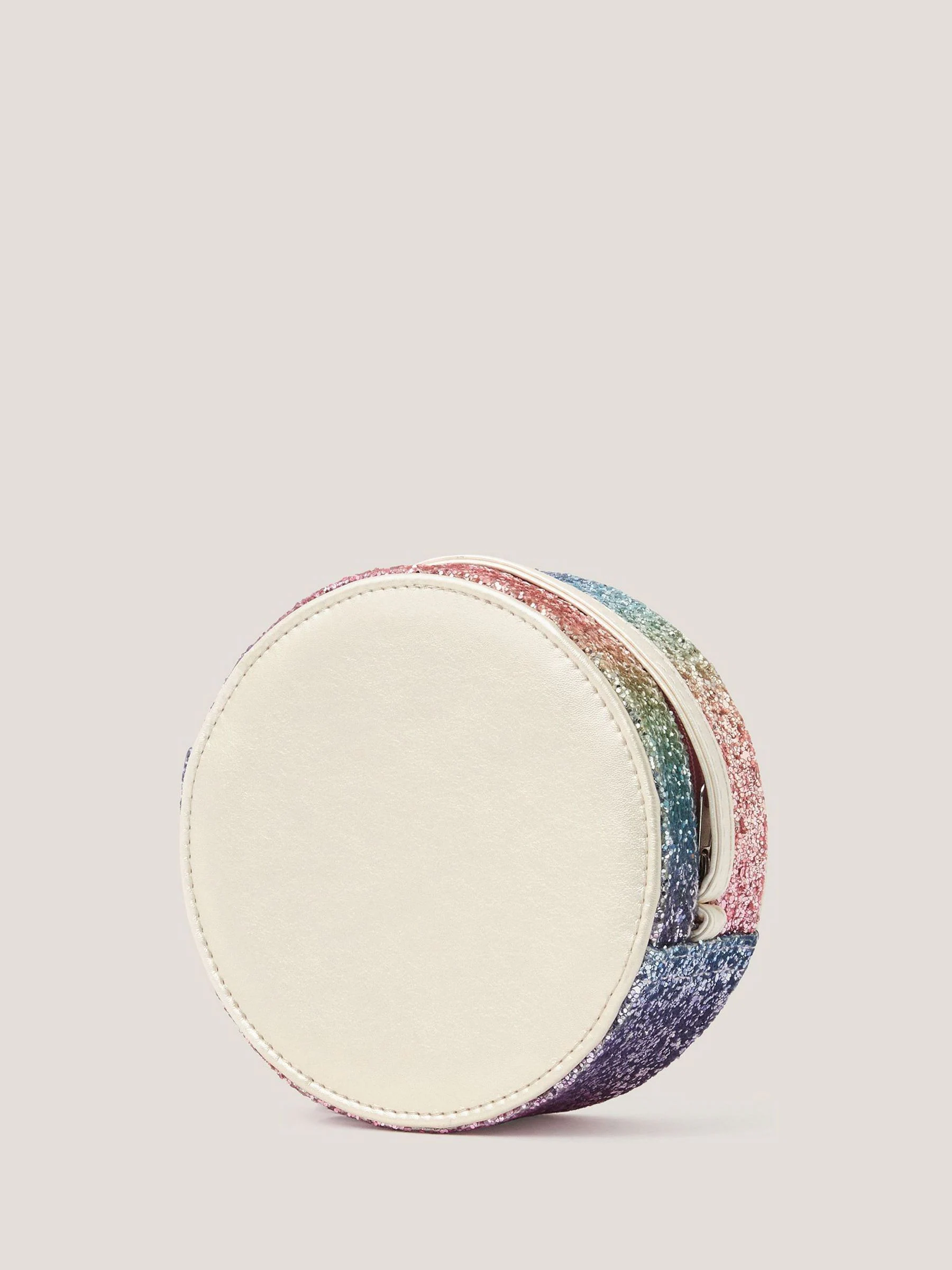 Monsoon Round Glittery Initial M Bag