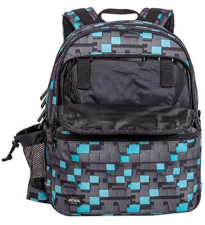 Jeva Schulrucksack - Quadratisch - Rand