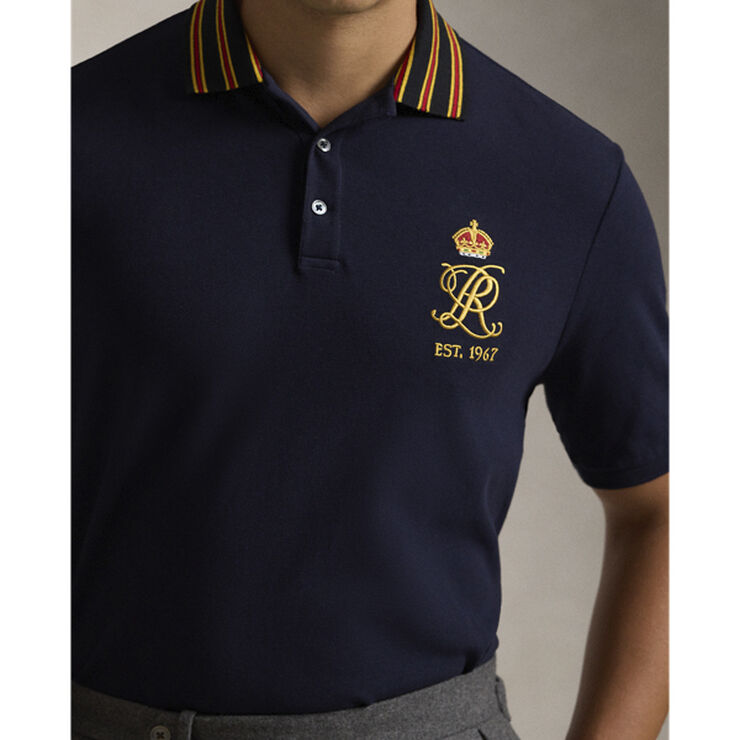 Polo Ralph Lauren 20/1 MESH-SSL-PSH Blå
