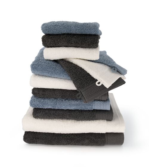 gant de toilette qualité hôtel 16 x 22 - gris foncé