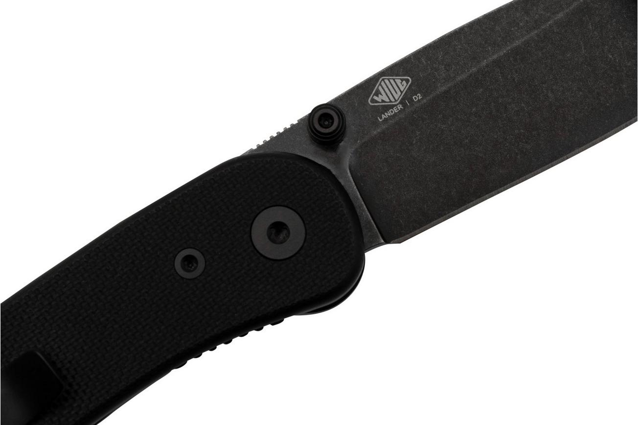 KNAFS Lander, KNAFS-00066 Fast Swap Scales, Black G10 zakmes