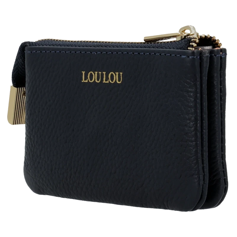 LouLou Essentiels Portemonnee Petit Camille Dark Blue