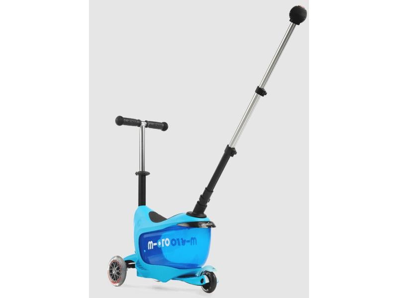 Micro Mobility Kickboard Mini2go Deluxe Plus Blue Scooter mit Sitz