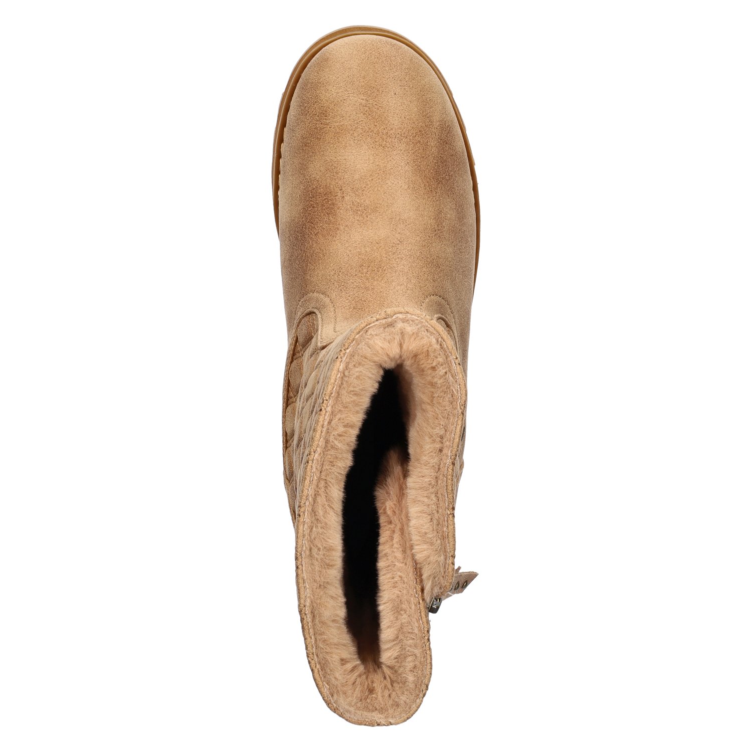 Keepsakes 2.0 dames gevoerde boot Skechers Cognac