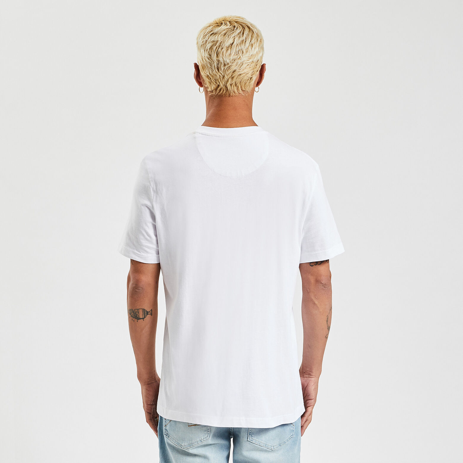 Tee shirt col rond licence Tour de France Blanc