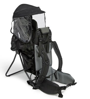 North 13.5 Adventure Bæremeis med Støtte Inkl. Regntrekk, Black