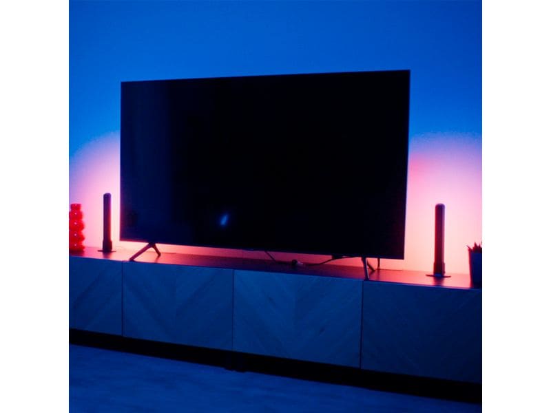 WiZ Gradient Light Bars Doppelpack RGBIC RGBIC, Doppelpack Dynamische RGBIC Lichtleisten für das perfekte Ambiente