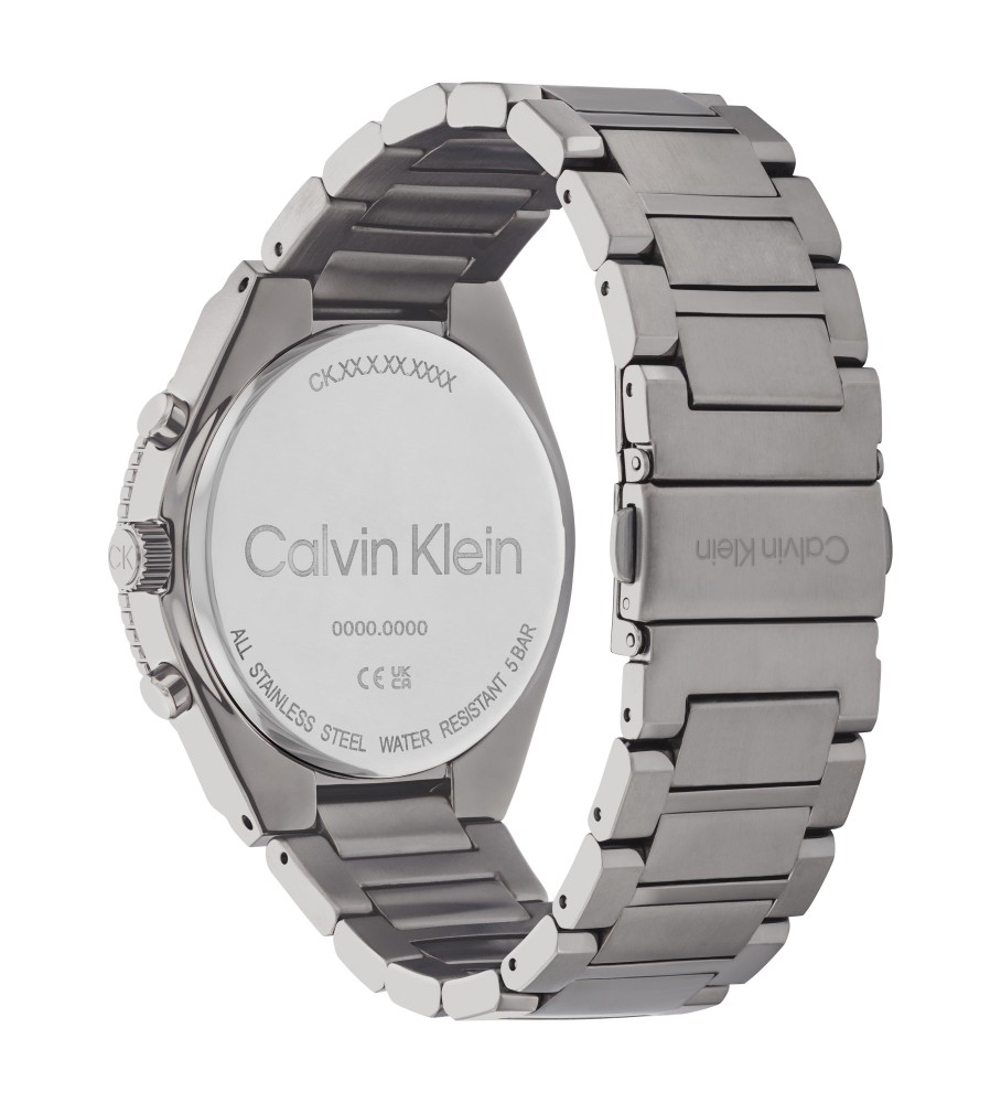 Relógio analógico Calvin Klein Fearless cinza
