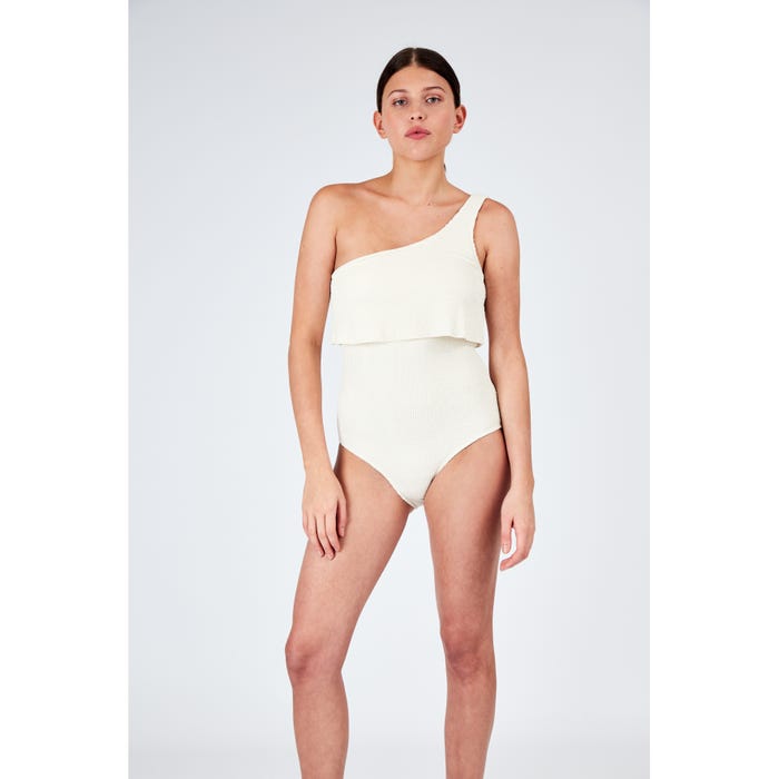inSua-Asymmetrisch badpak volant - Insua