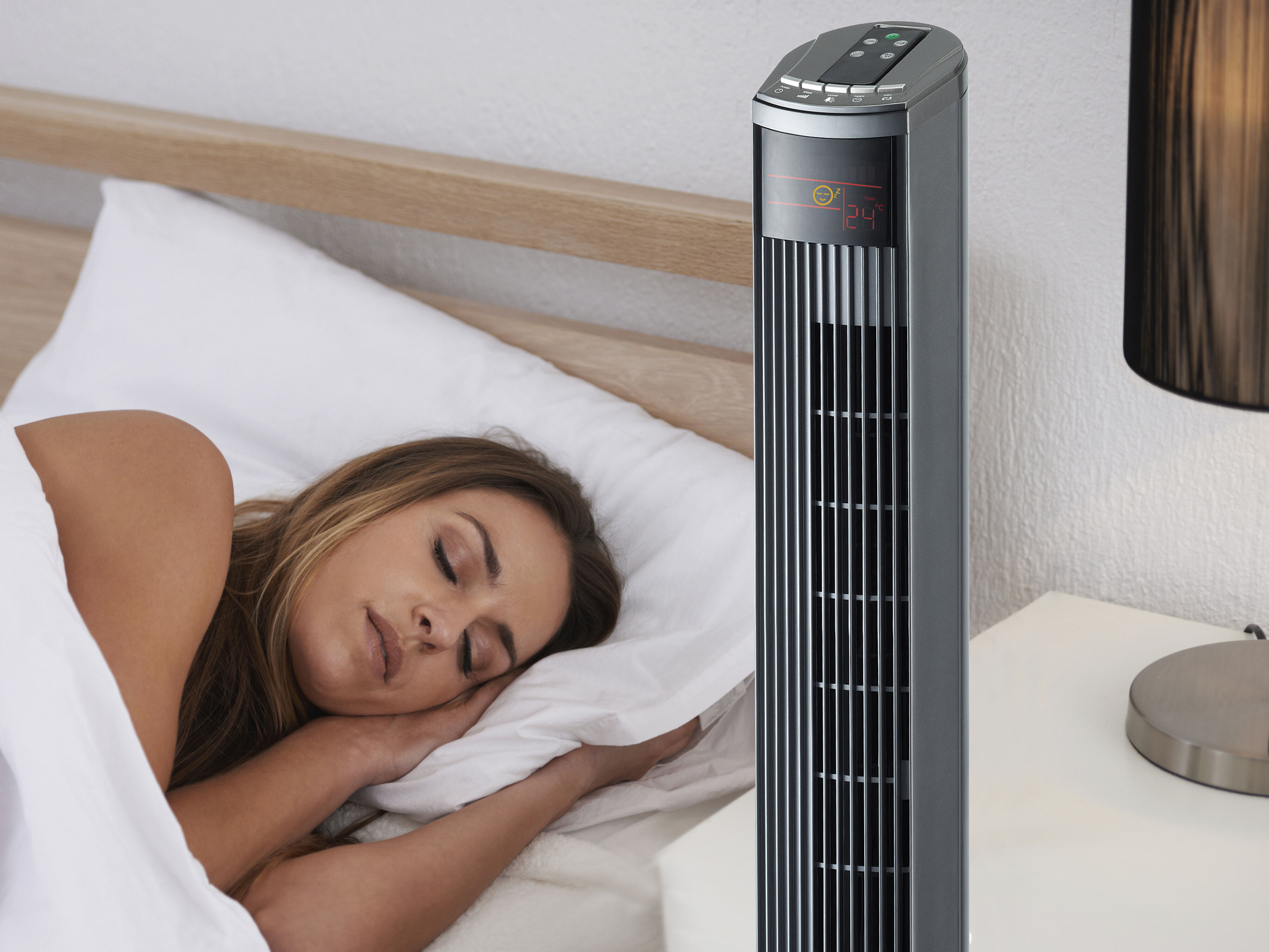 Trisa Turmventilator Fresh Breeze silber
