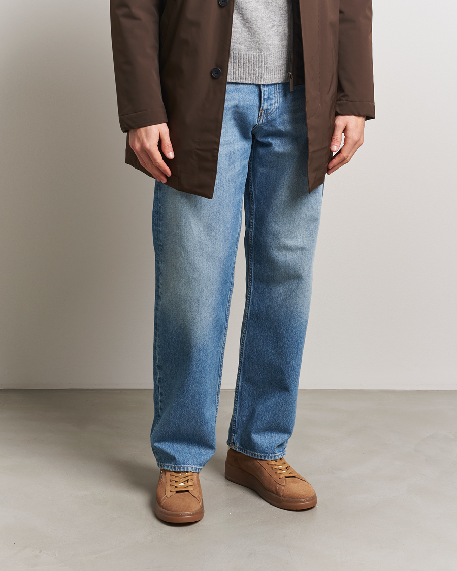 Autry Dallas Low Leather Sneaker Sigaro