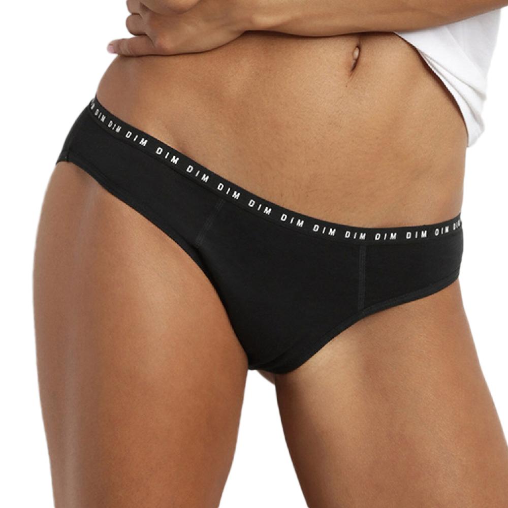 Dim Culottes Menstruel Flux Moyen Noir femme DIM D0AYA