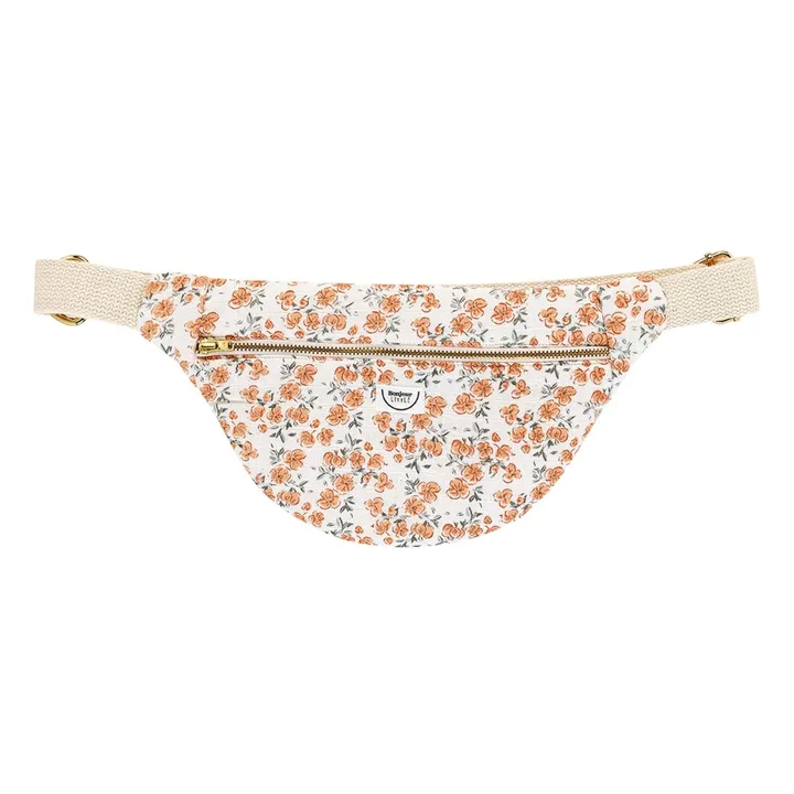 Bonjour Little Sac Banane Calipoppy Gaze de Coton Bio | Ecru