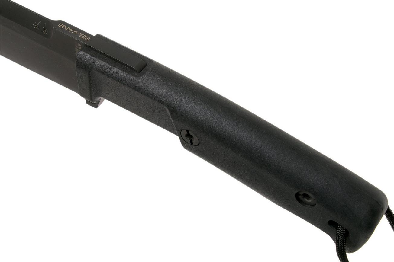 Extrema Ratio Selvans, Black 04.1000.0129/BLK-GNK vaststaand mes