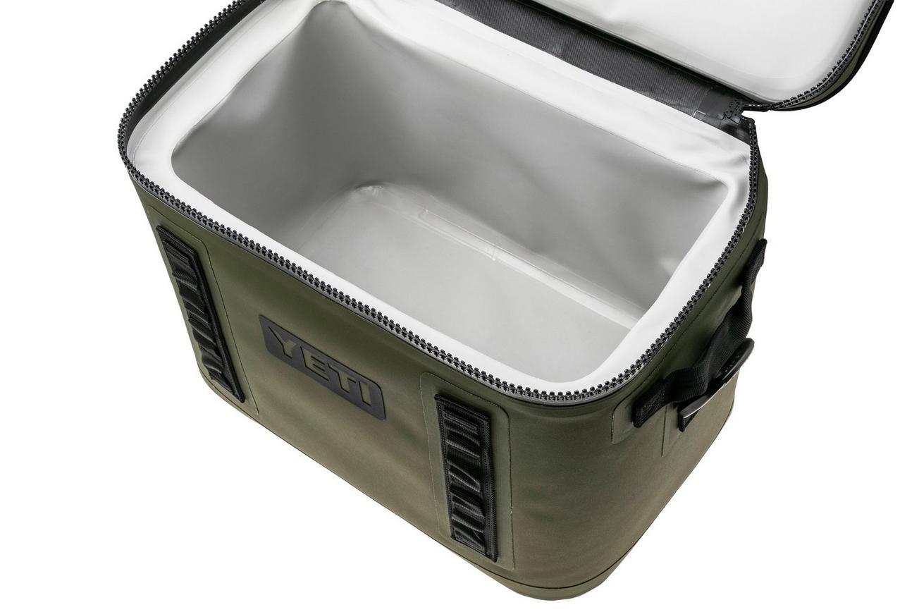 Yeti Hopper Flip 18L Cooler Bag, Olive Green, koeltas met schouderband