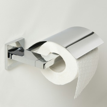 Tiger Toiletrolhouder Items met Klep Chroom