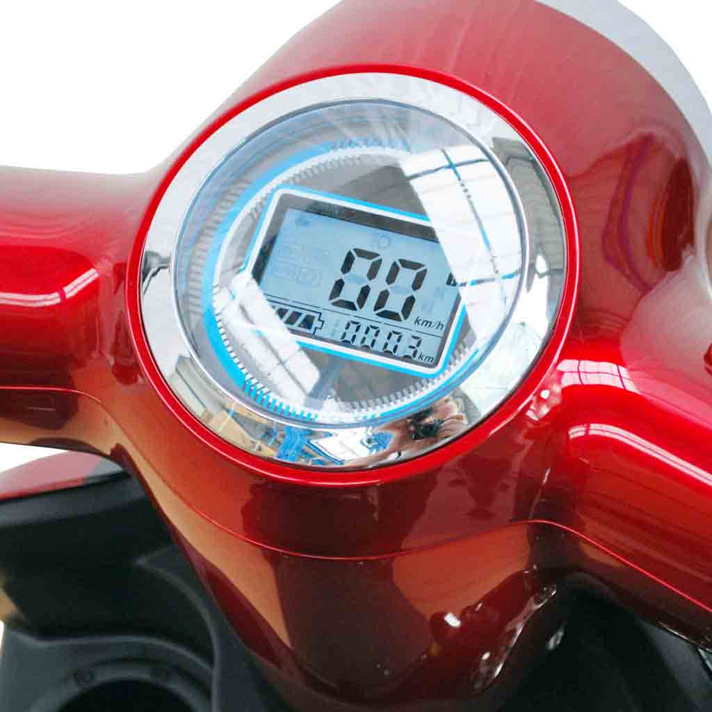 ECO ENGEL 510, Elektromobil 25 km/h mit 20 Ah Li-Io Akku herausnehmbar, Rot