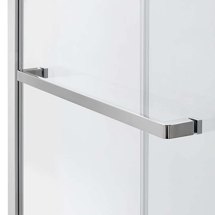 Paroi de douche à l'italienne coulissante GoodHome Naya transparent 117,5 - 120 cm