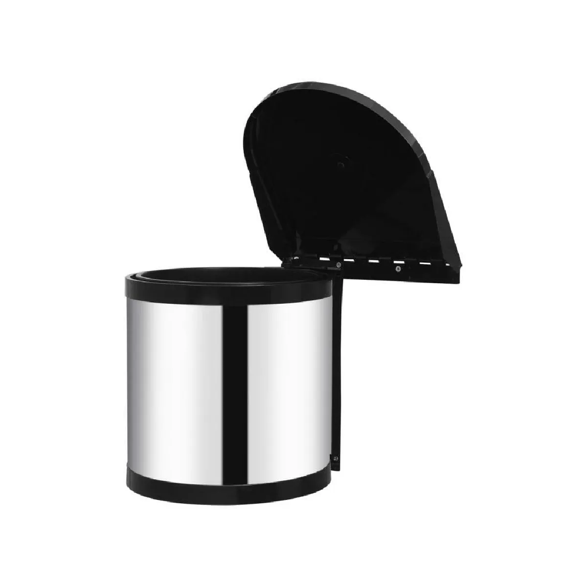 Vente-Unique Inox 8L - Noir/Argent