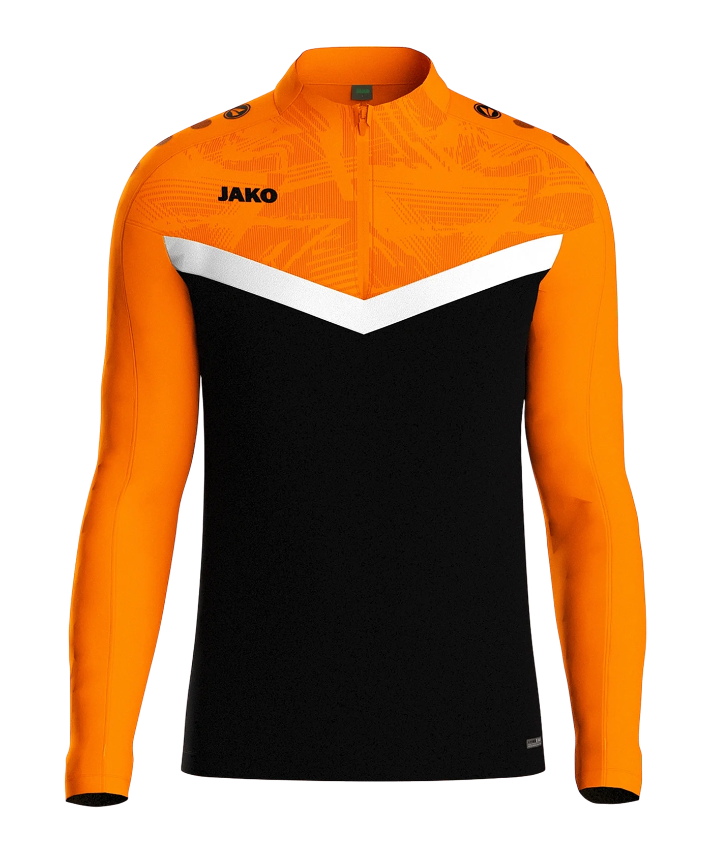 JAKO Iconic HalfZip Sweatshirt Schwarz F807