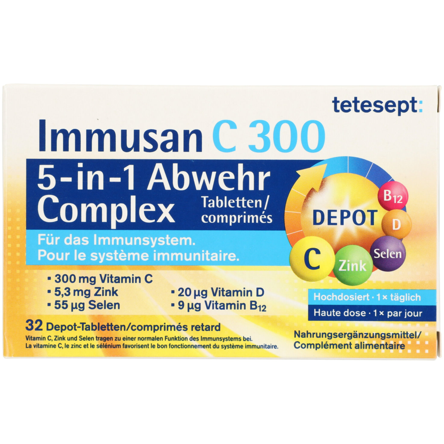 Tetesept Immusan C 300 32 Stück