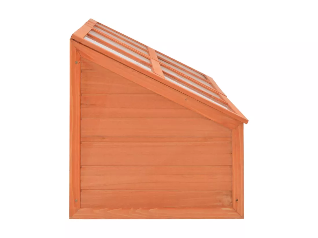 Serre tente abri plante bois marron 180 x 57 x 62 cm 02_0044651