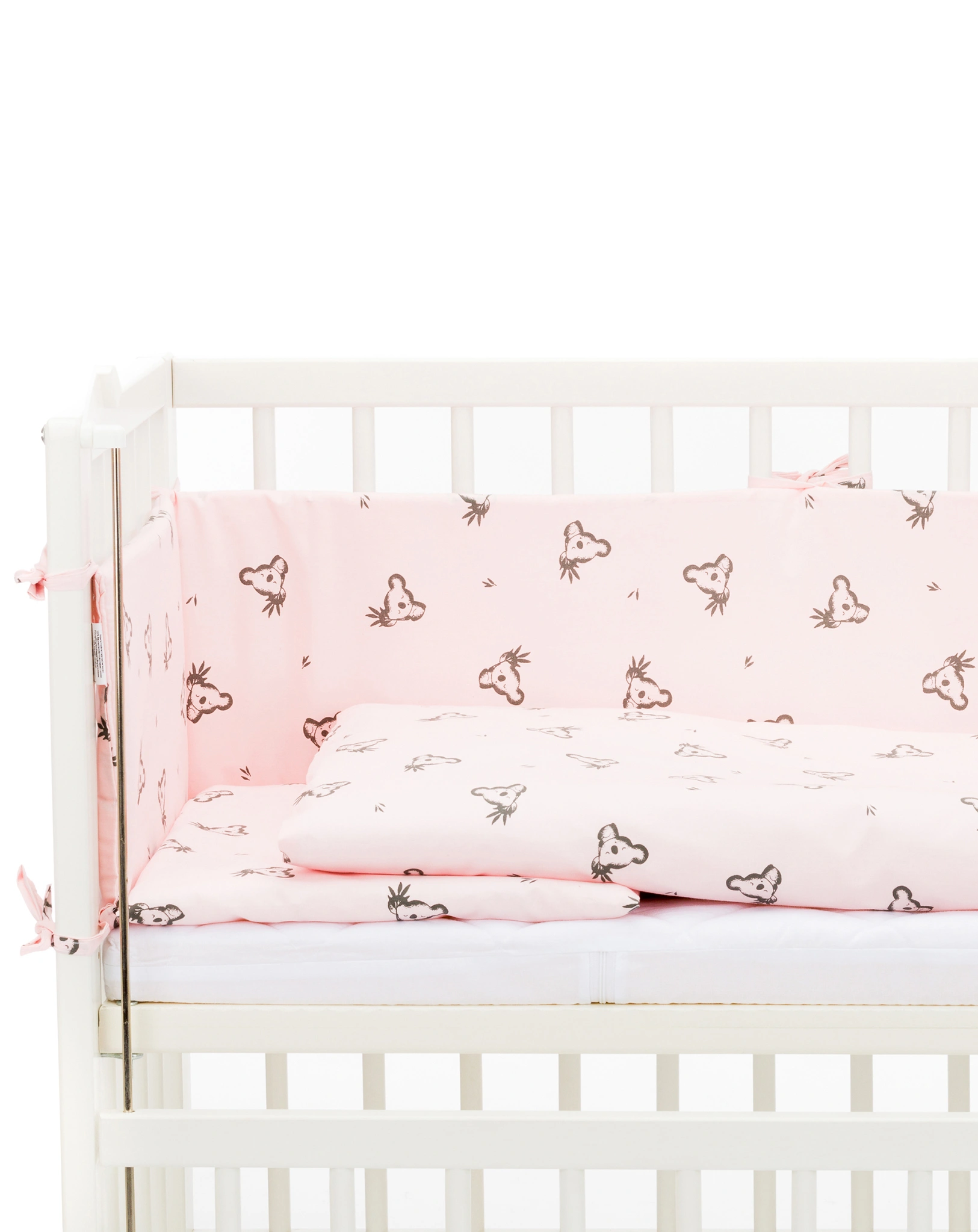 Bettset COCON LUXE - KOALA 6-teilig in rosé