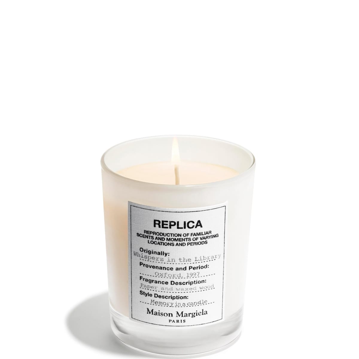 Maison Margiela REPLICA Whispers in the Library Bougie Parfumée Orientale