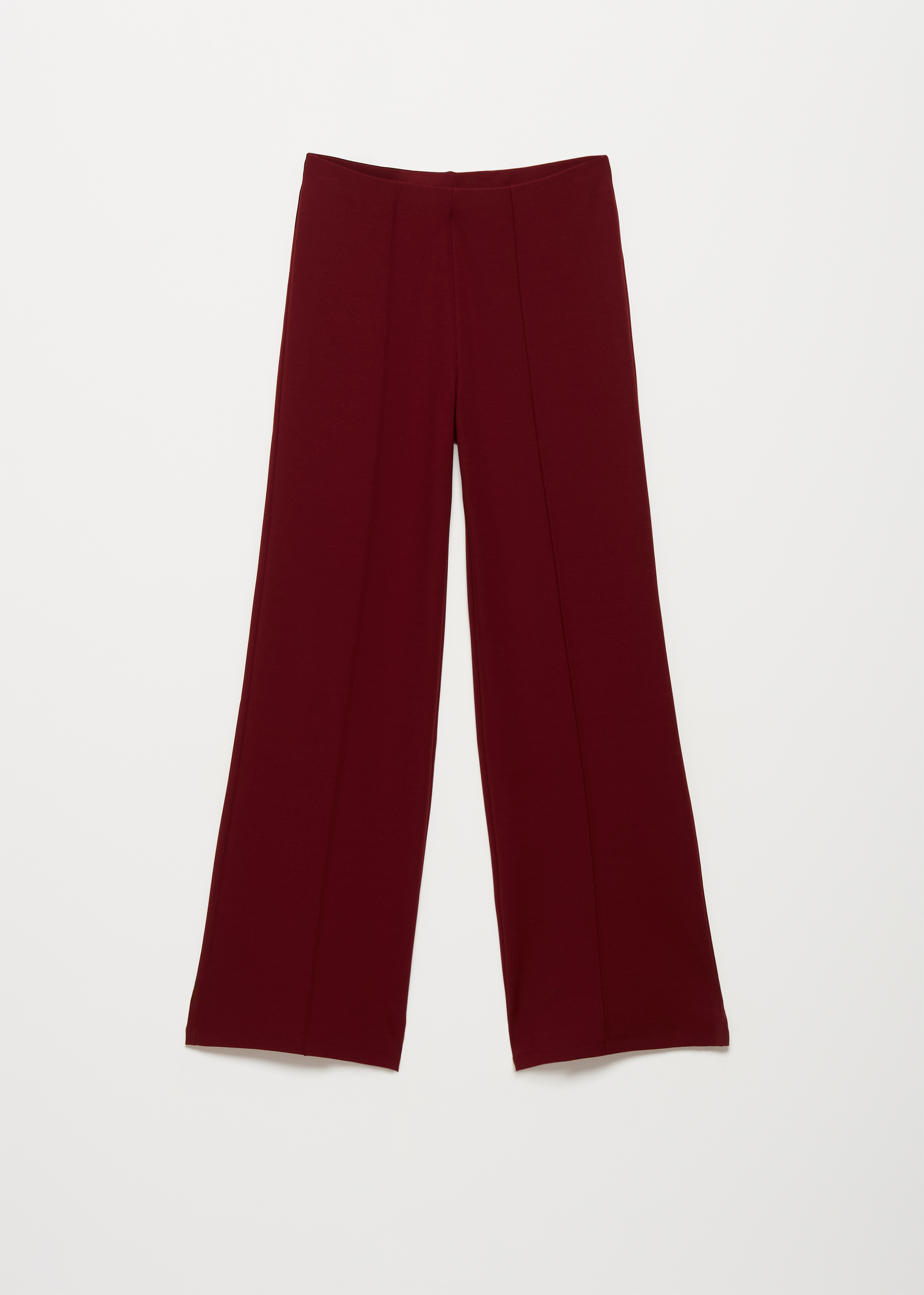 Wijde broek met pintuck