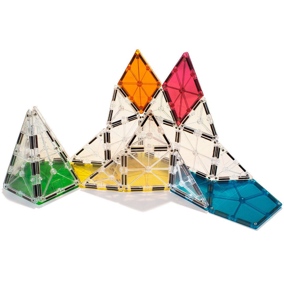 MAGNA-TILES uitbreidingsset polygons - 8st