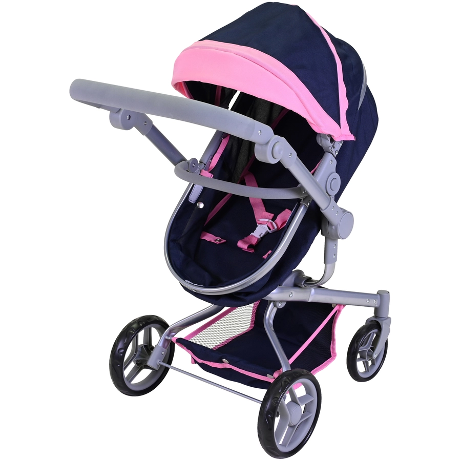 knorr toys® Puppenwagen Boonk - Magic Unicorn blau