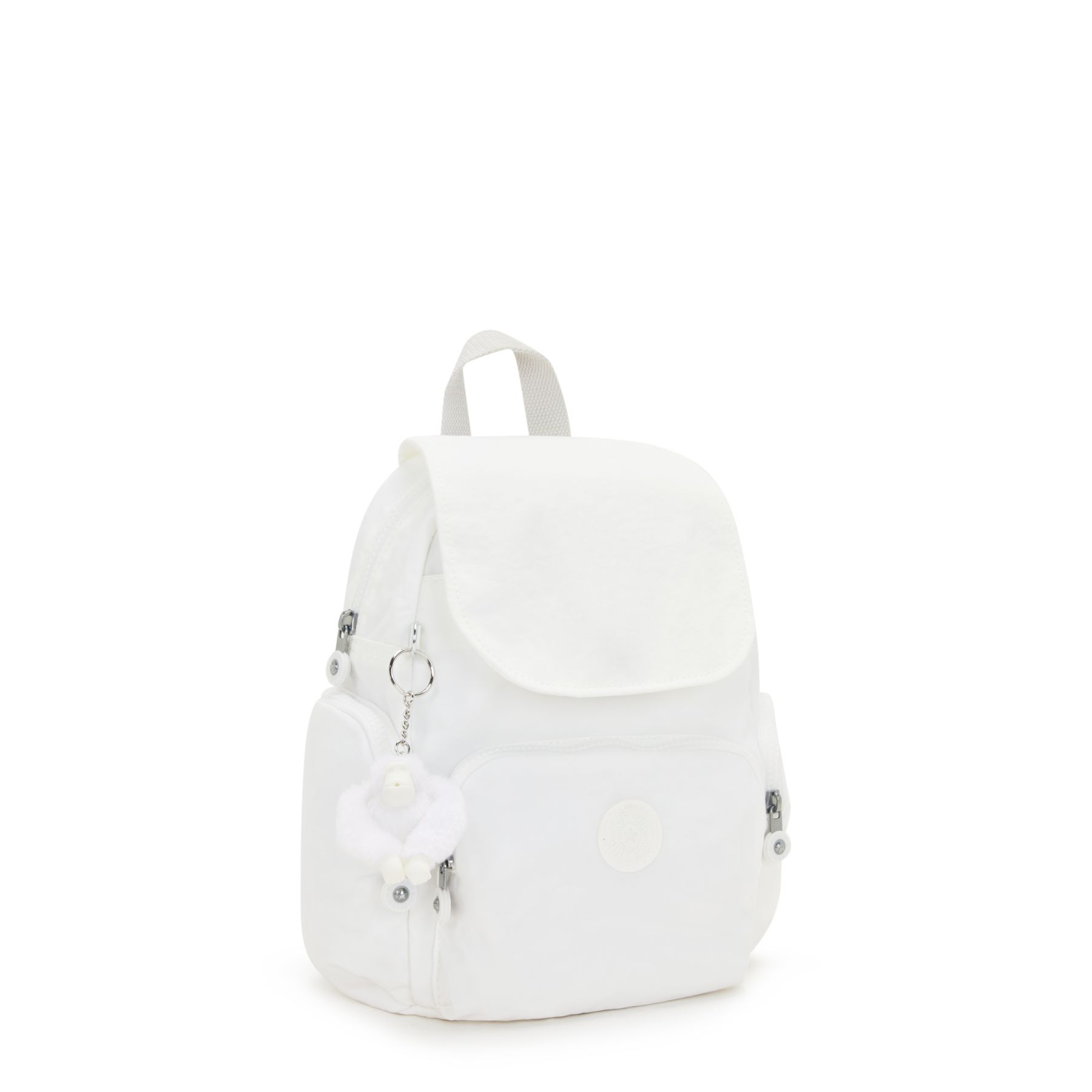 CITY ZIP MINI Mini sac à dos avec bretelles ajustables - Pure Alabaster